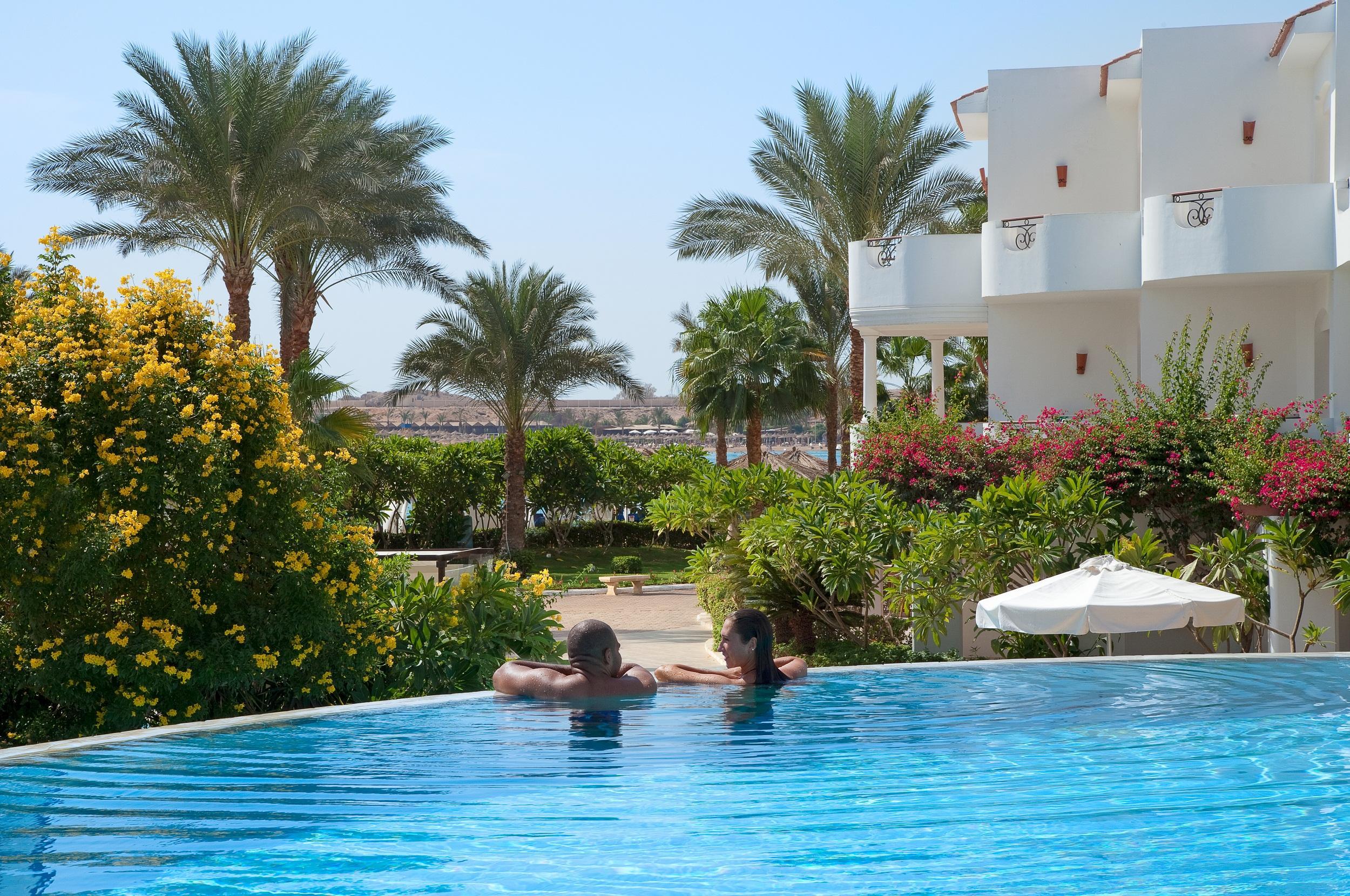 Iberotel Palace - Adults Friendly 16 Years Plus Sharm el-Sheikh Exterior foto A pool at a resort in Egypt